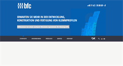 Desktop Screenshot of bfc-profile.com